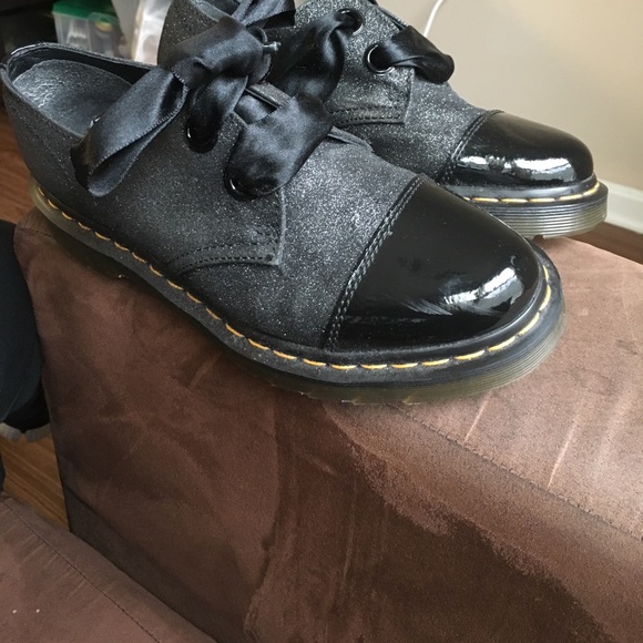 COPY - Black Sparkled Dr.Martens - Picture 1 of 4